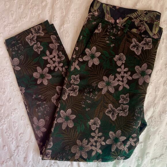 Zara Other - Zara Man Floral Dress Pants Mens Size 34 Tropical Wedding Vacation Beach